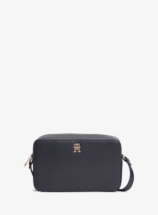 TH Monogram Plaque Crossbody Bag